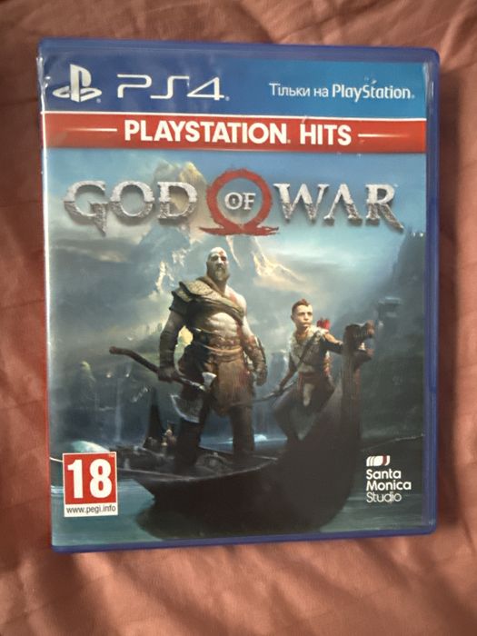 God of War диск ps4