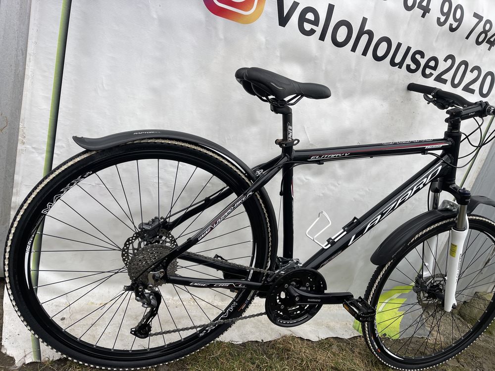 Фірмовий велосипед LAZARO на 28 колесах Гідравлічні тормоза на Shimano