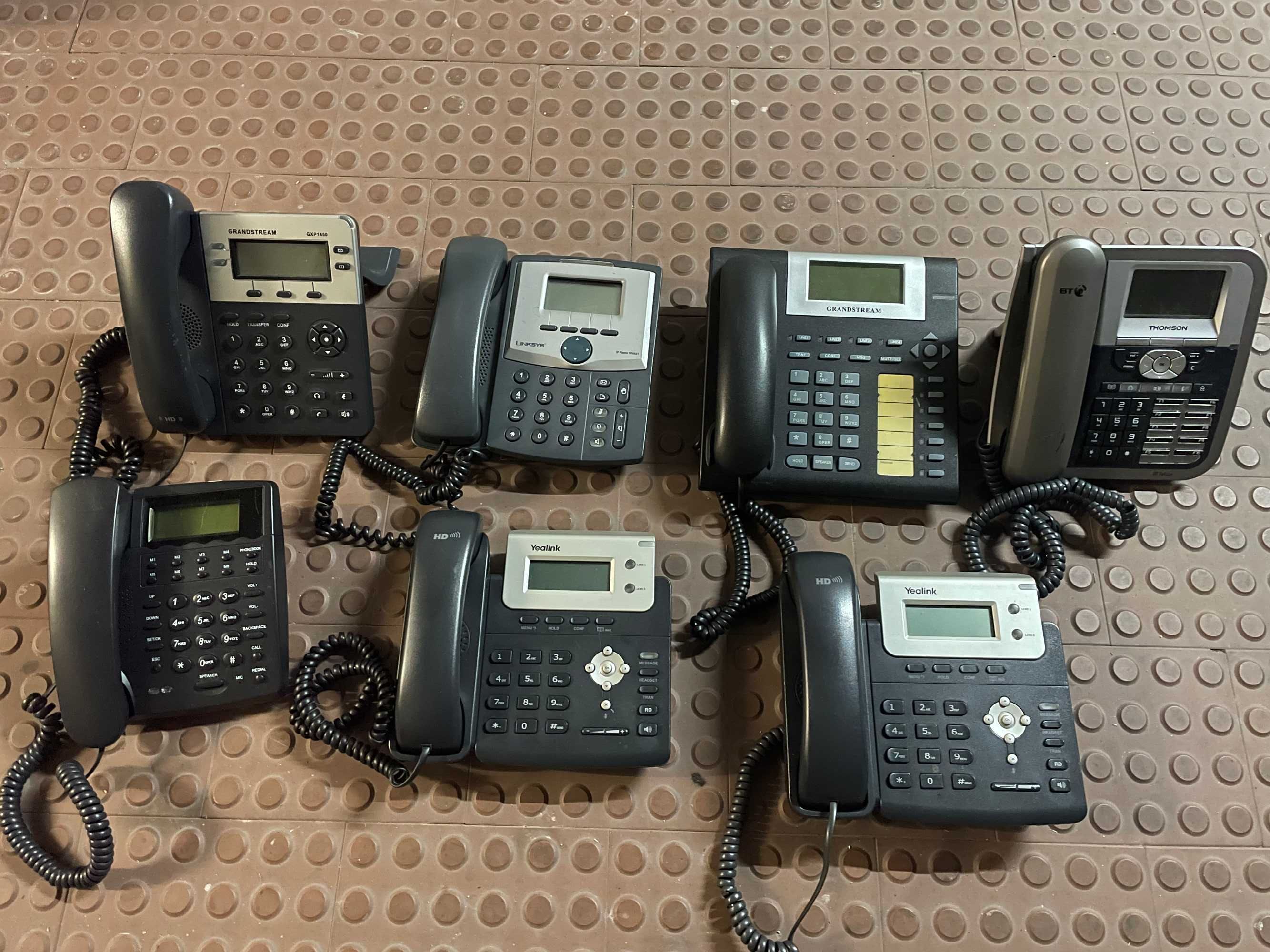 Conjunto de Telefones VOIP - Vendidos Juntos ou Separadamente