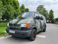 Volkswagen Transporter VW Transporter T4 1996, 2.4D, wojskowy z Bundeswehry