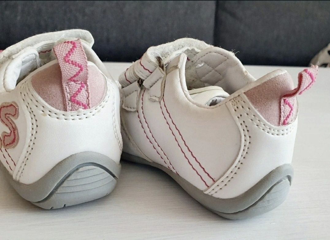 Sneakersy białe buty sportowe adidasy na rzep Walky ccc 20