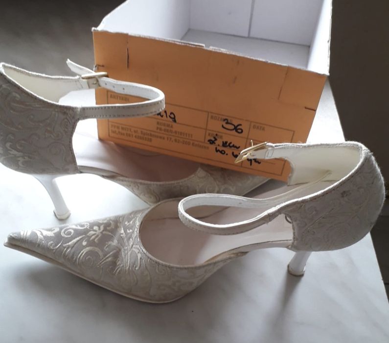 Buty ślubne rozmiar 36