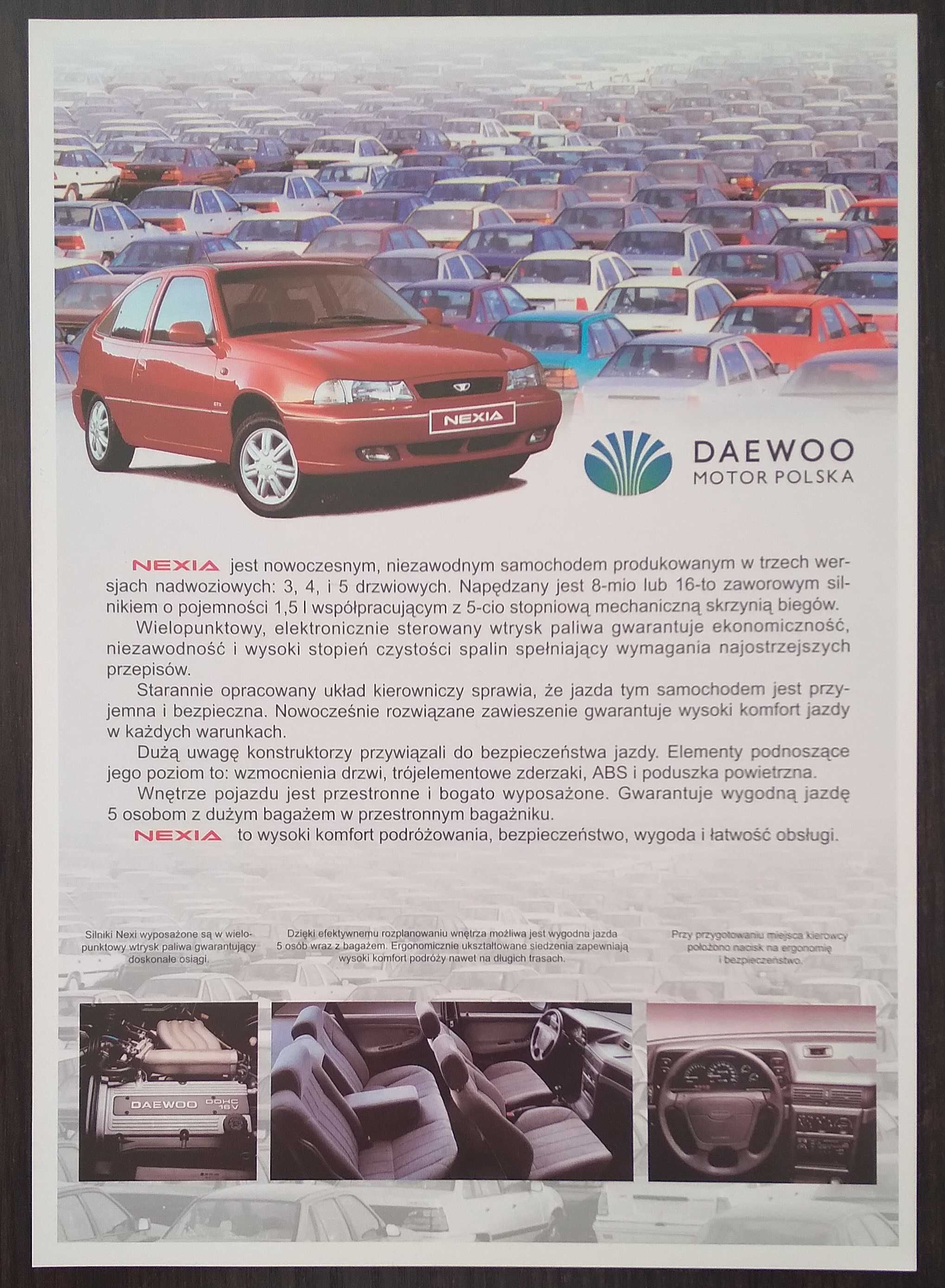 Prospekt Daewoo Nexia