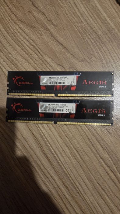 DDR4 G.Skill Aegis [2x8GB] 16GB 3000MHz