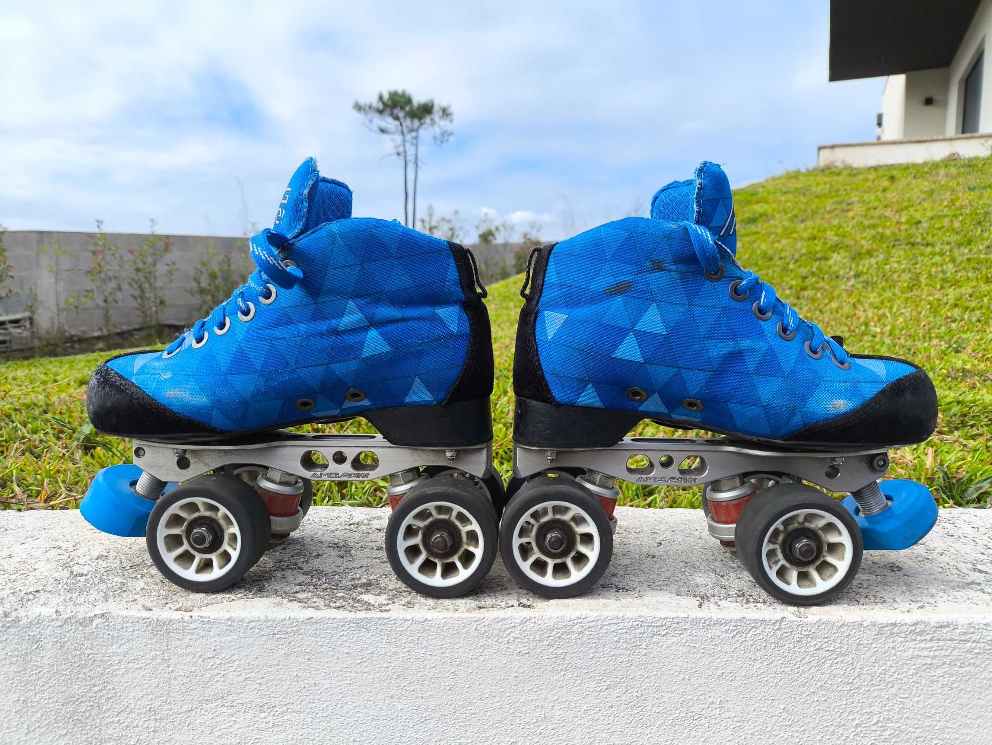 Botas hóquei patins tam 35