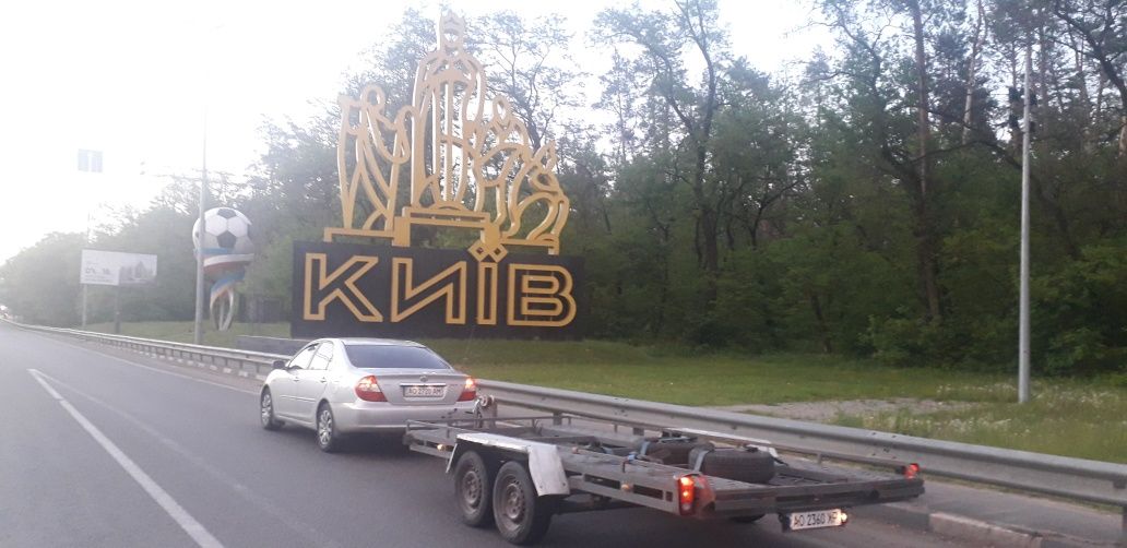 Доставка авто лафетою.