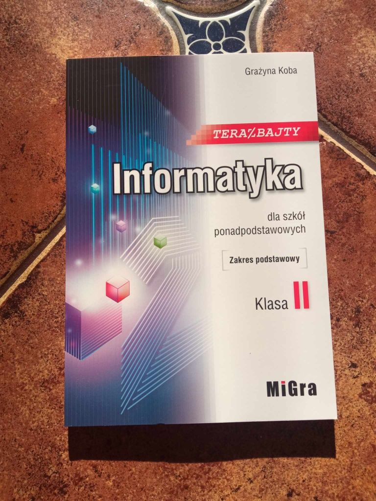 Nowy podręcznik TerazBajty Informatyka kl.2
