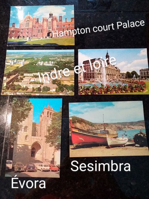 Postais de Espanha/ Brasil/ Portugal