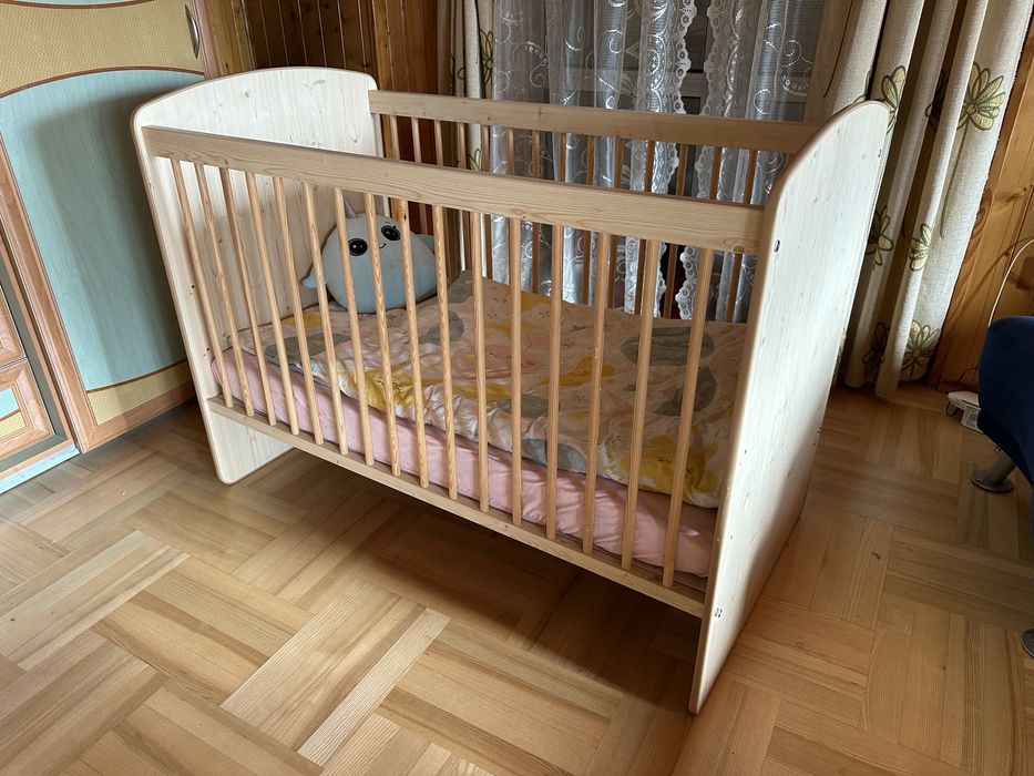 Łóżeczko dzieciece Smyk 123 / 68 / 92 jak nowe