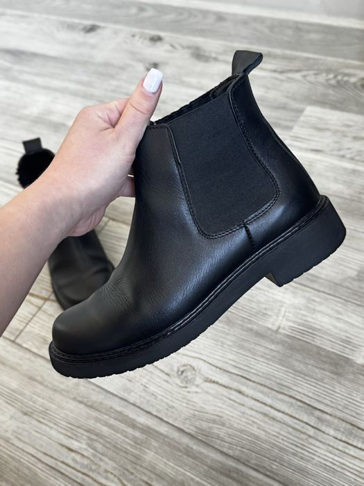 Челсі чорні, чоботи
