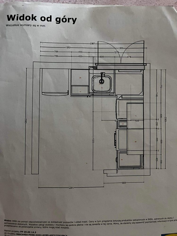 Kuchnia IKEA METOD ME - jak nowa