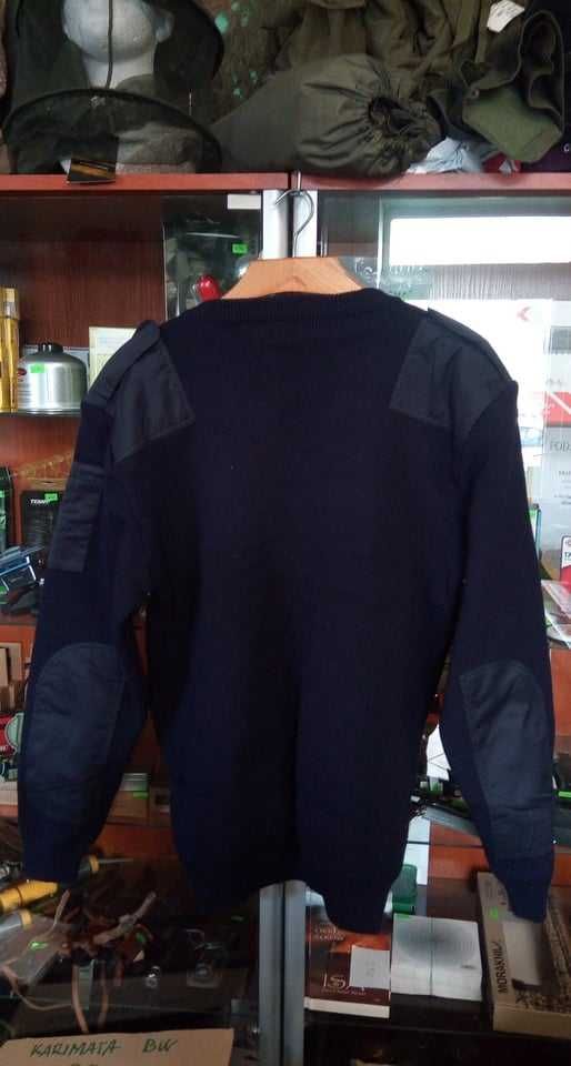 Sweter Wojskowy UK granatowy r.L 44-46 (2XL -3XL)