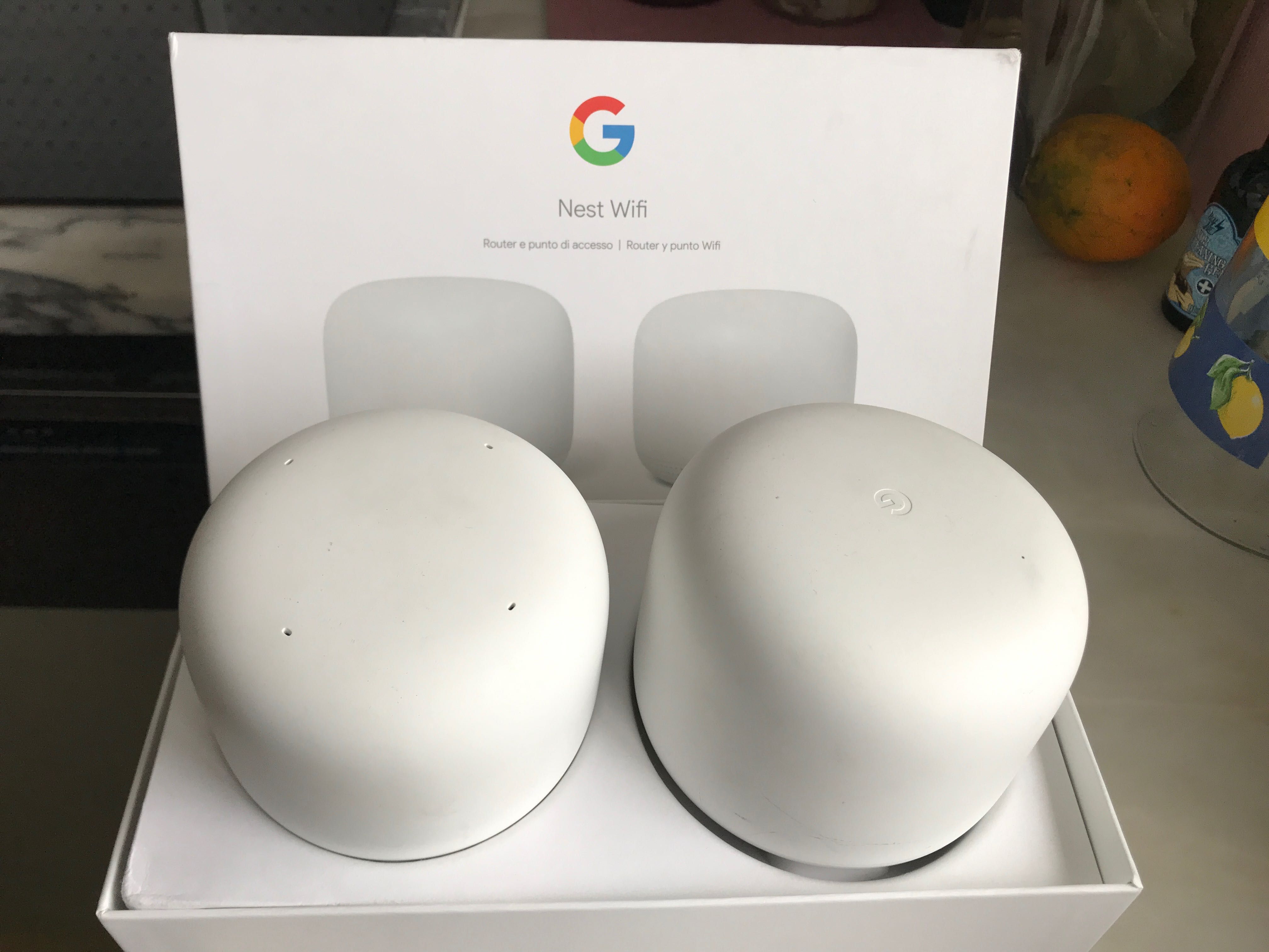Google Nest Wi-Fi Router + Acess Point