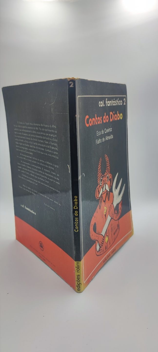 Livro- Ref CxB - Eça de Queiroz / Fialho de Almeida - Contos do Diabo