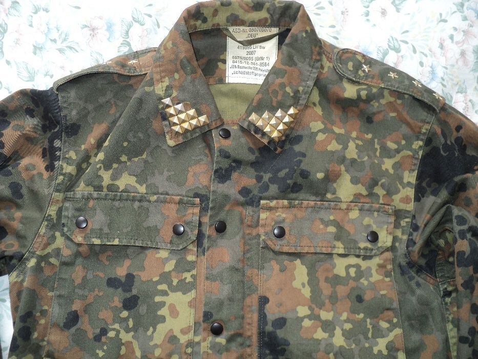 kurtka camo bundeswera bundeswehr ćwieki gwiazy bdb