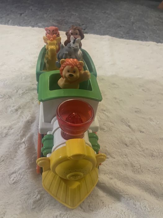 Паровоз Лімпопо українською зі світловим ефектом