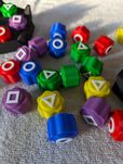 Megq dociążone i duże kości do gry Gonggi / Squid Games / hacele