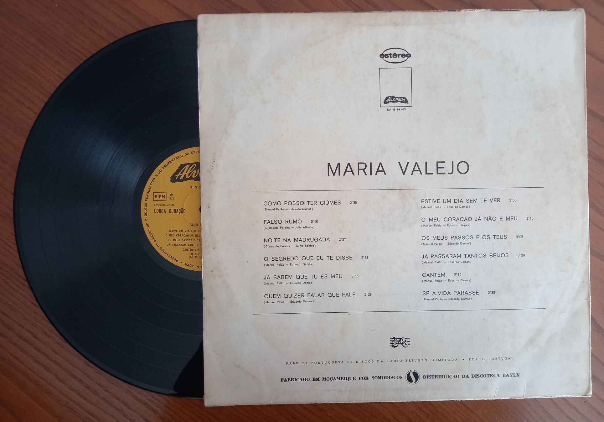 disco vinil Maria Valejo o segredo que eu te disse LP