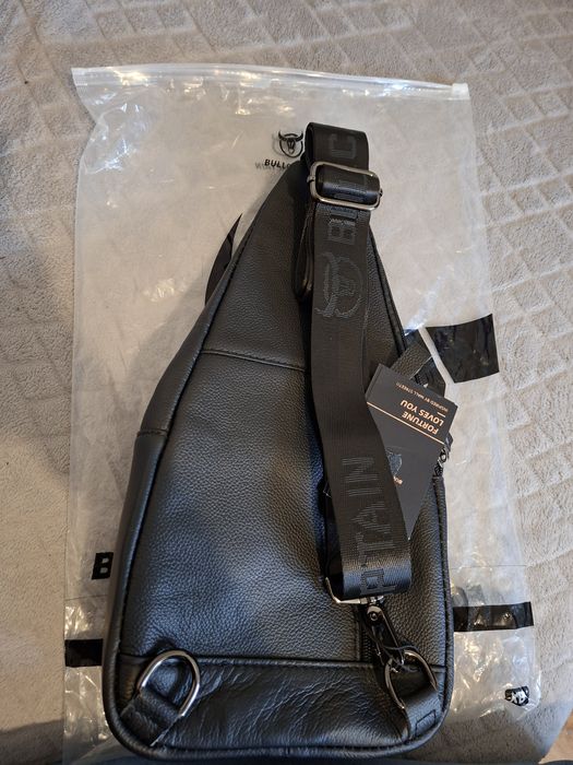Męska skórzana torba na ramie BULLCAPTAIN