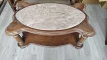 Mesa para sala de estar com pedra