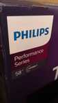 Telewizor philips biały 55 cal , czarny 58 cal.w pudełku