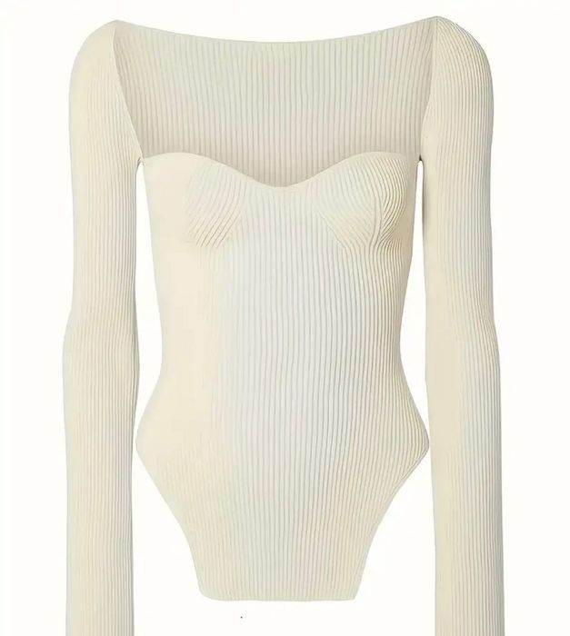 Блуза кофта светр молочного кольору