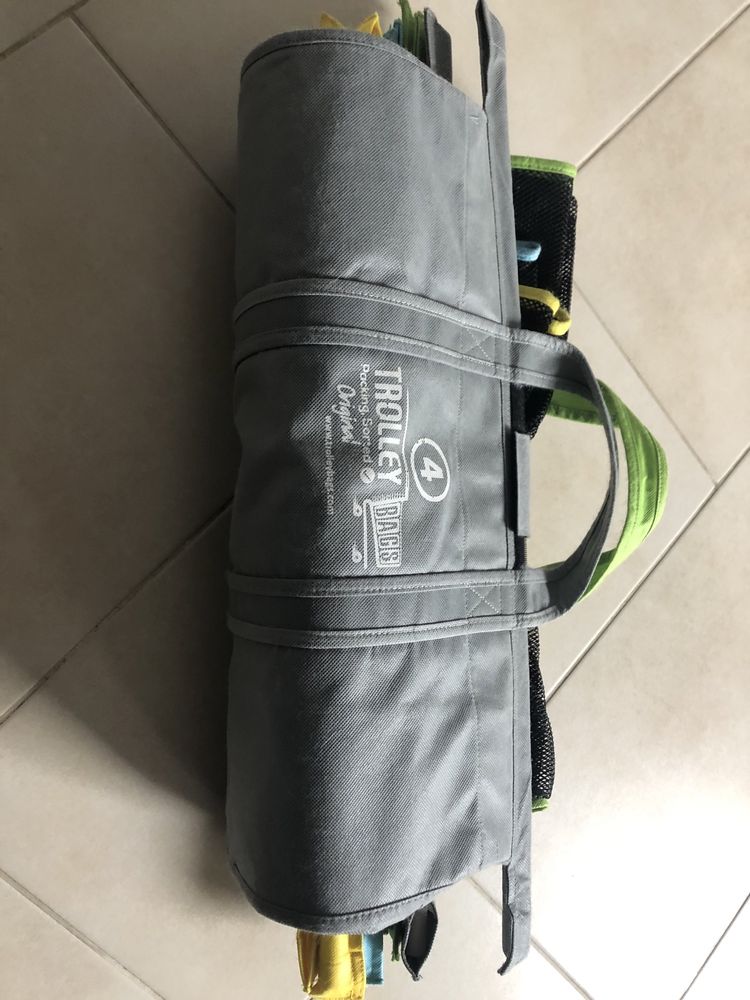 Torby na zakupu do sortowania zakładane na wózek Trolley Bags