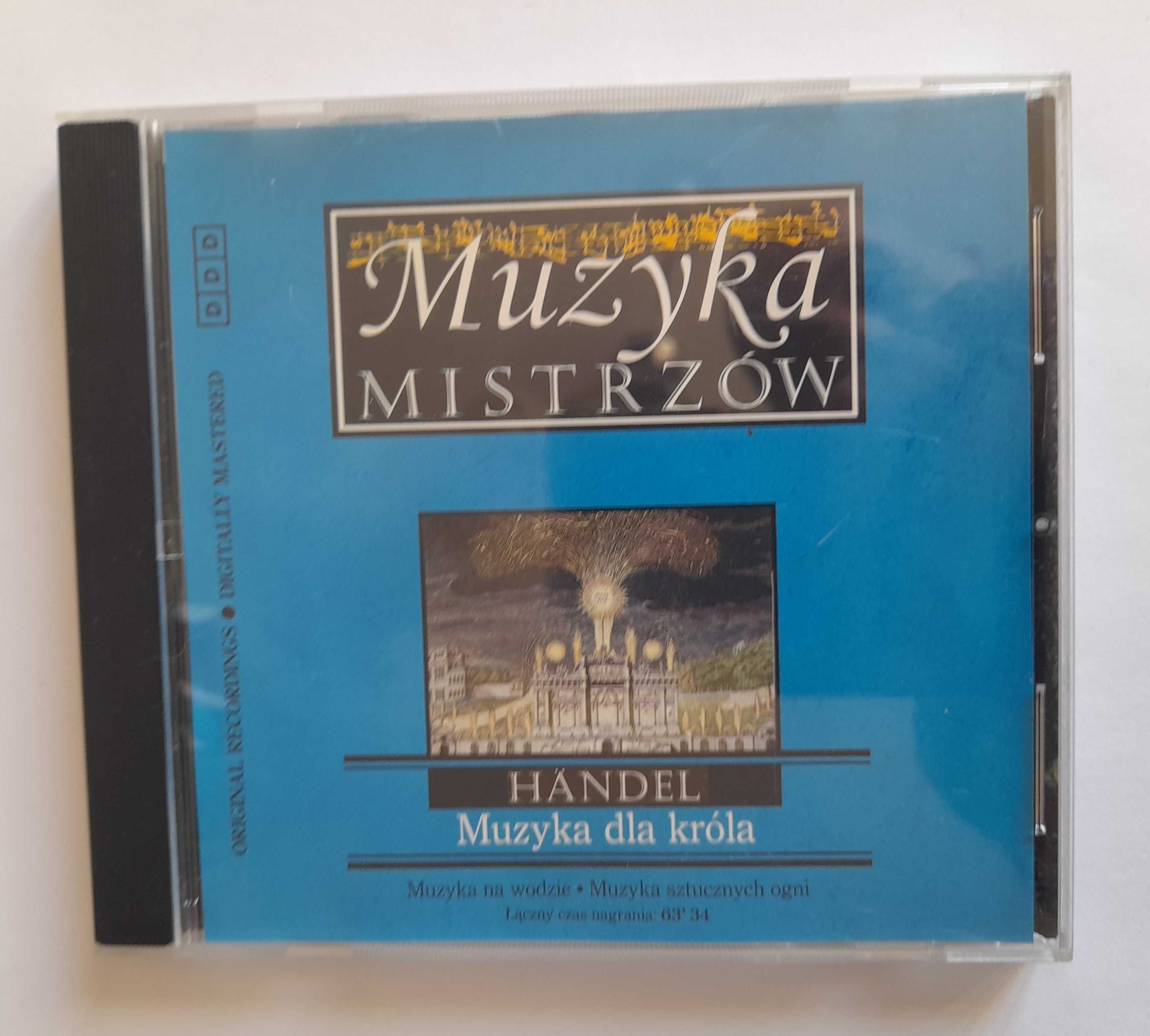 CD Muzyka Mistrzów. HANDEL Muzyka dla króla