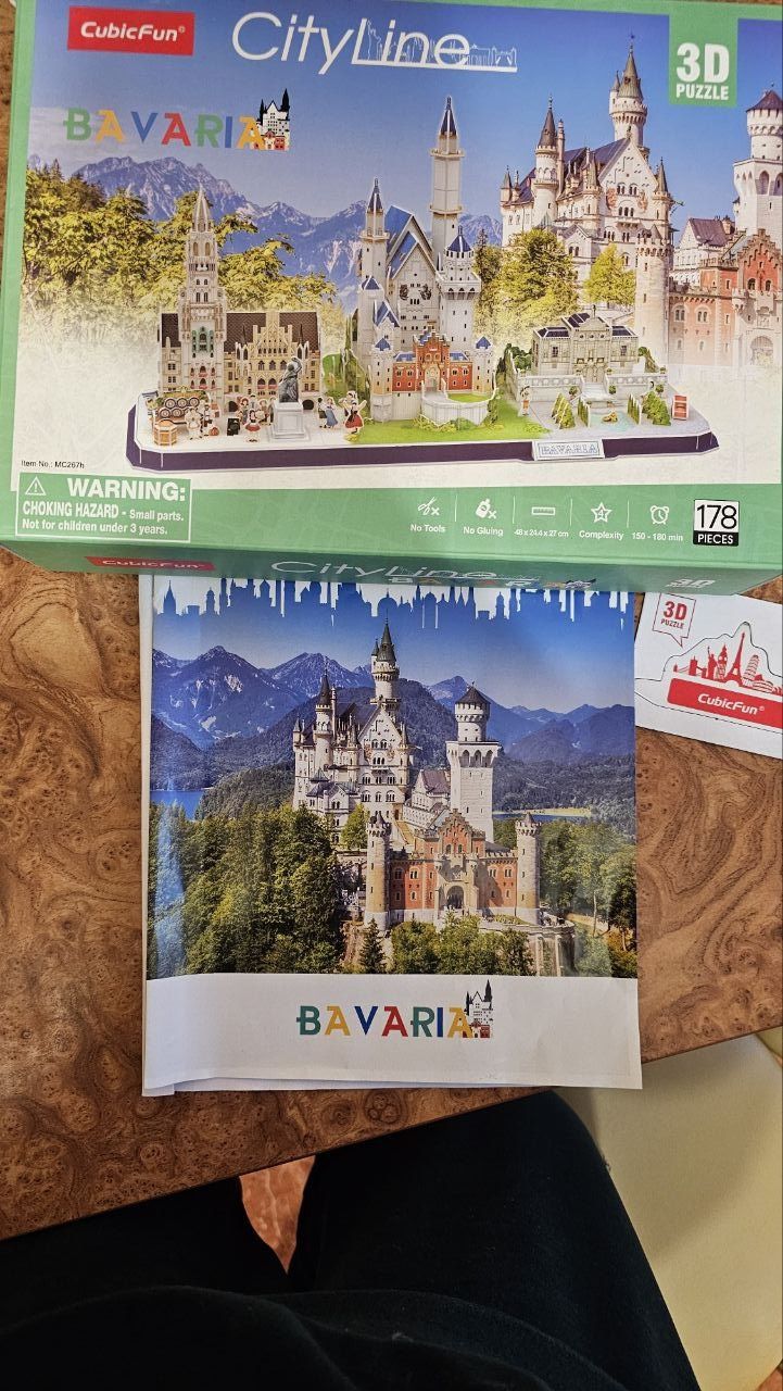 Пазл 3D Bavaria Баварія