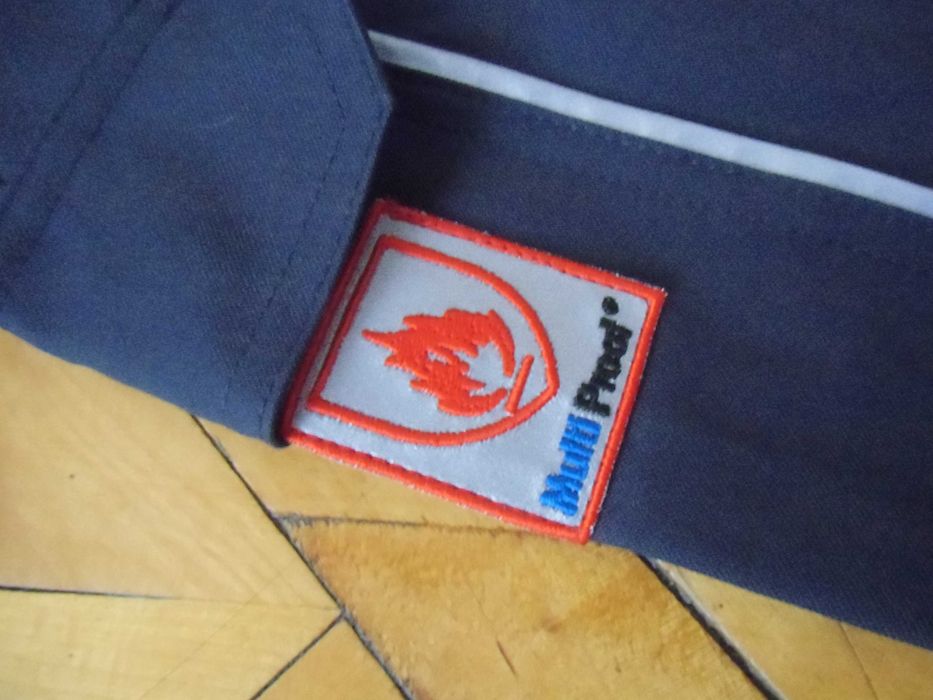 Spodnie dla spawacza i nie tylko Multi Proof pas 117-123 cm Nowe
