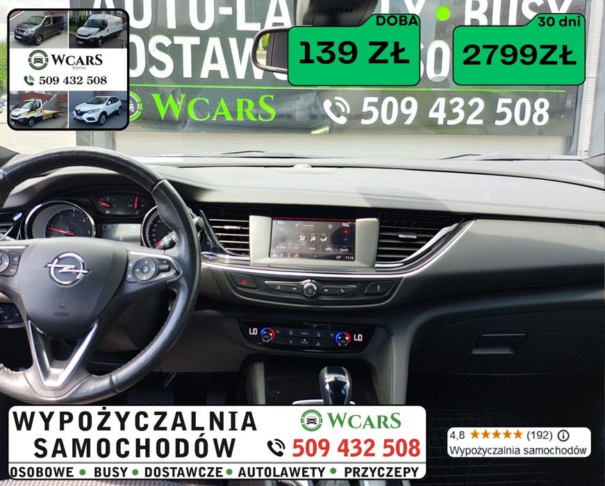 Wynajem samochodu osobowe wypożyczalnia samochodów automat bez kaucji