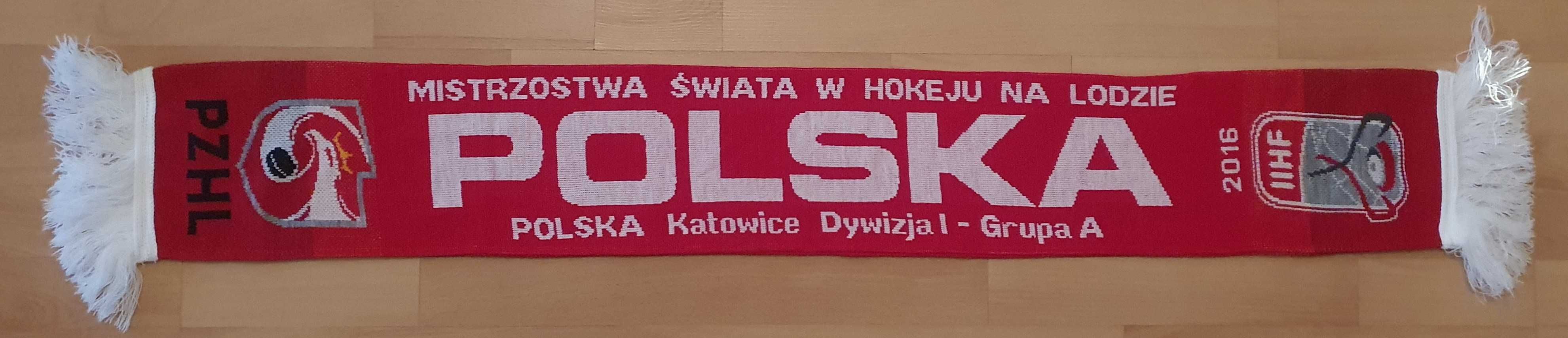 POLSKA -Szal (Hokej na Lodzie) MŚ 2016 Katowice