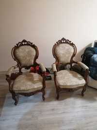 Oryginalne Fotele Ludwik Filip około 1840 r. 100%