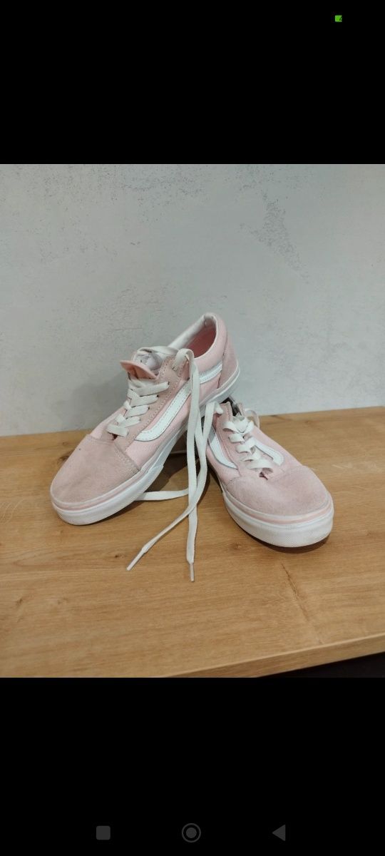 Buty Vans Kids old School różowe 36.5 (23cm)