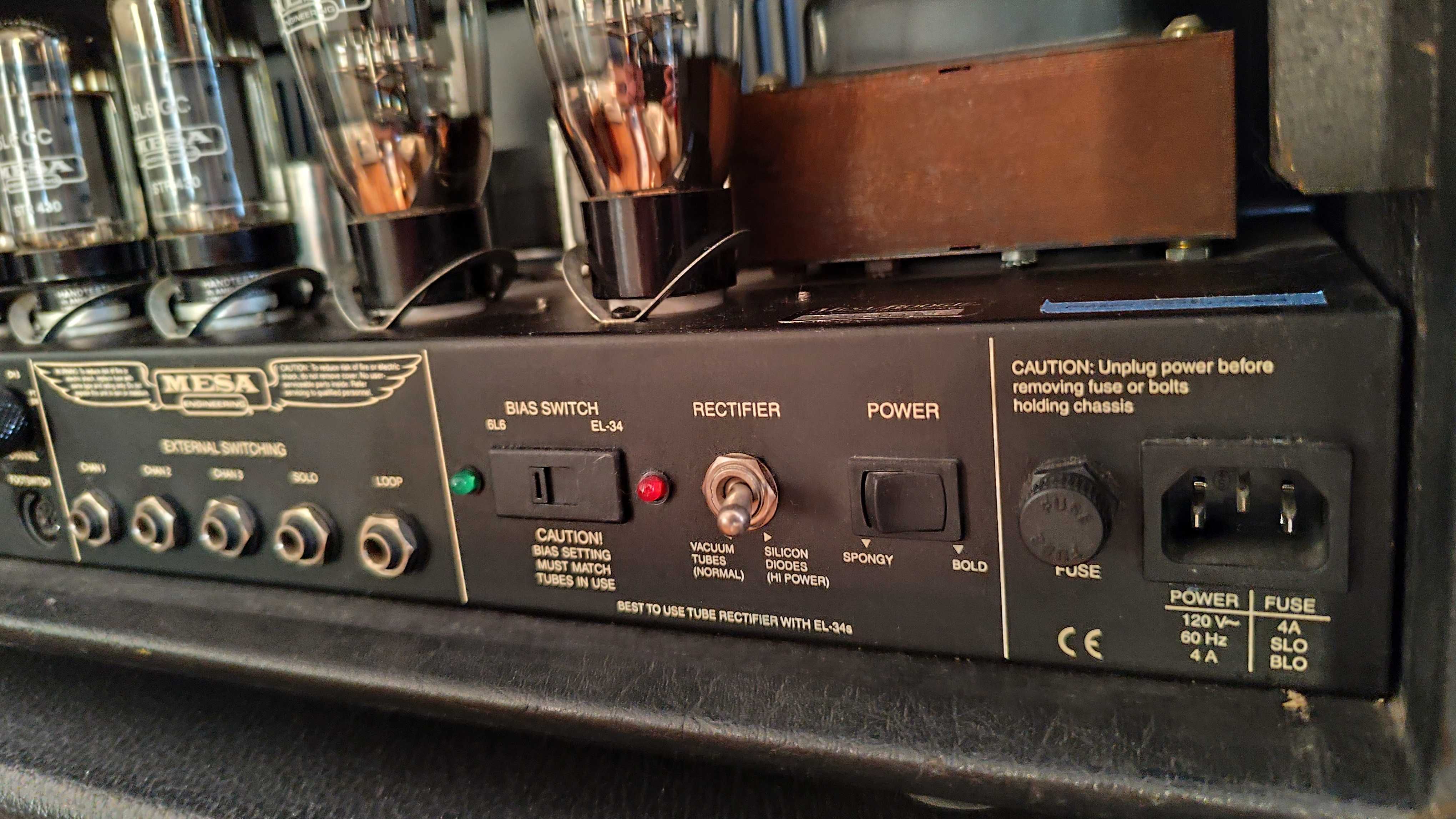 Wzmacniacz Mesa Boogie Dual Rectifier Solo Head 100W USA 2001 + trafo
