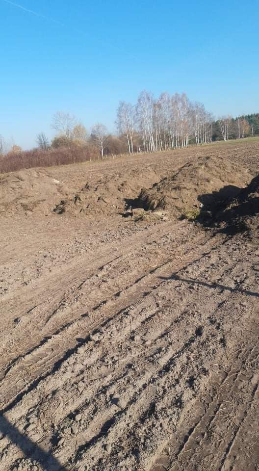 Ziemia Glina Gruz Piach na podwyższenie podniesienie wyrównanie terenu