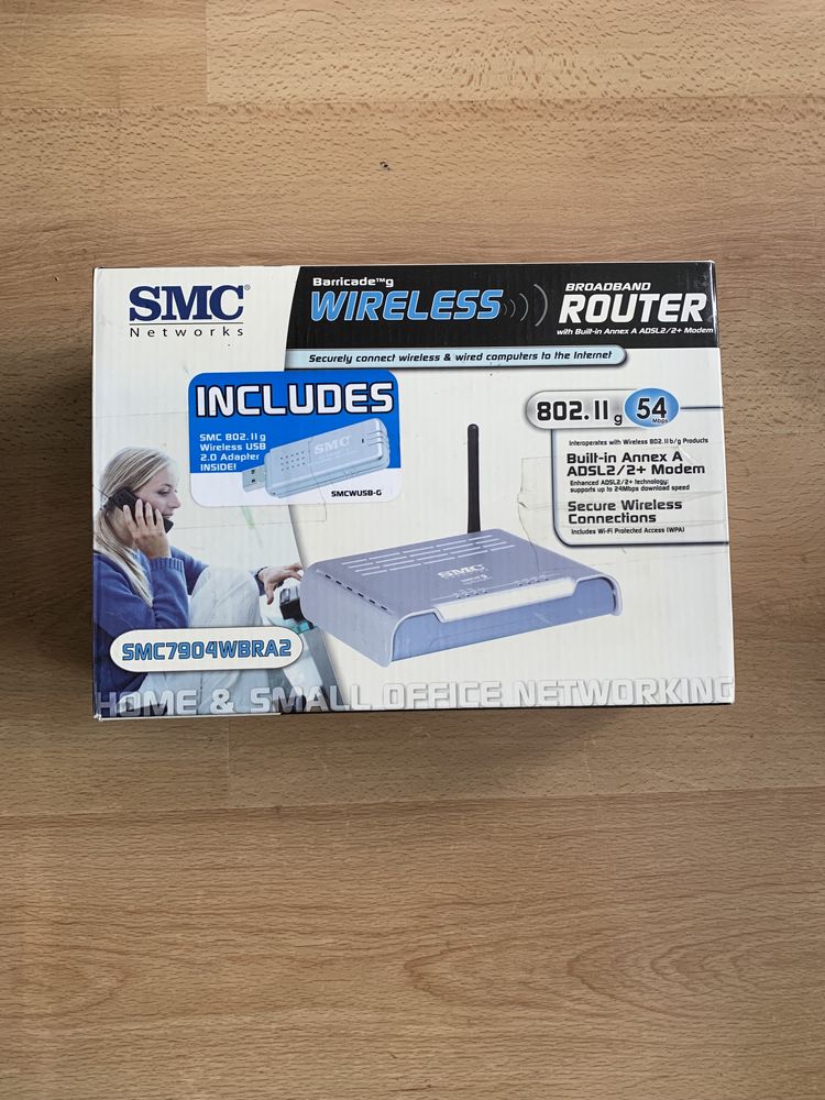 SMC Wireless Broadband Router 802.11g 54Mbps