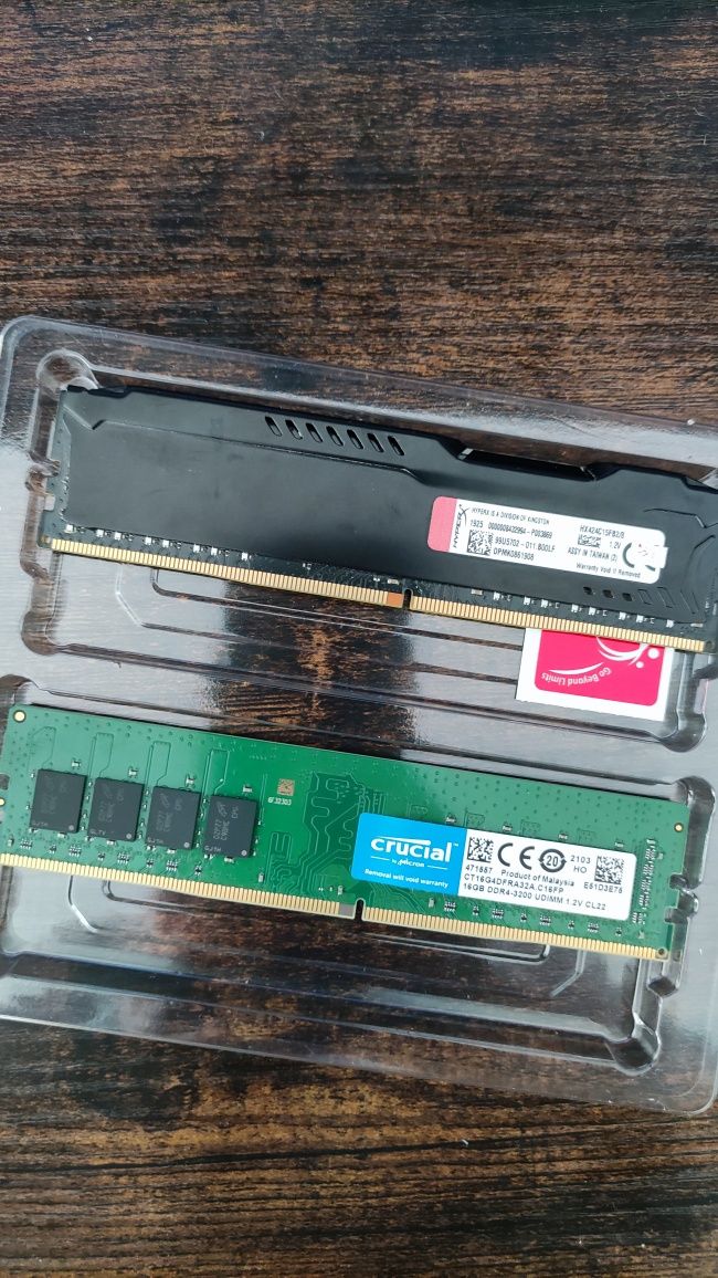 Memoria Ddr4 16gb e 8gb