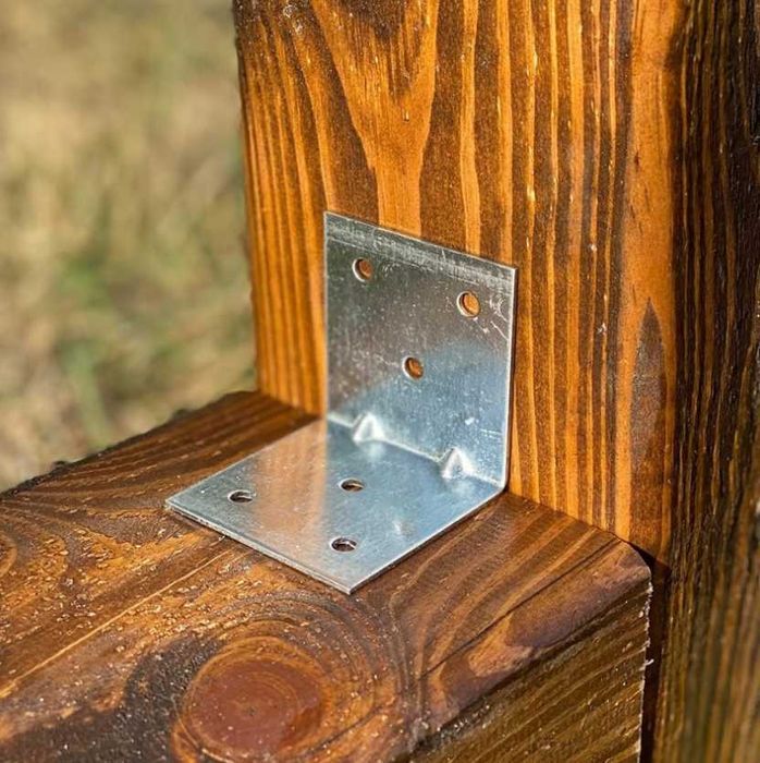 Łączniki Kątowe 90° 50x50x50 mm – Zestaw 15 szt