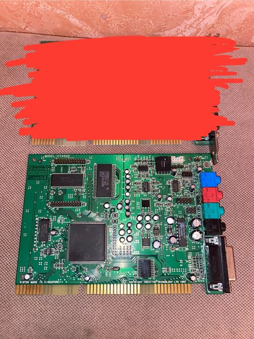 Раритетные звуковые карты ISA в коллекцию