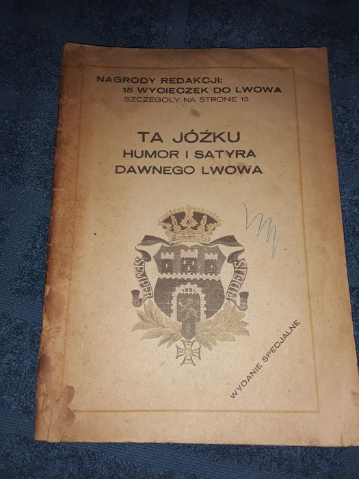 Ta Juźku humor i satyra dawnego Lwowa