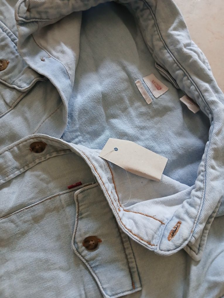 Kurtka damska jeansowa levis rozmiar L