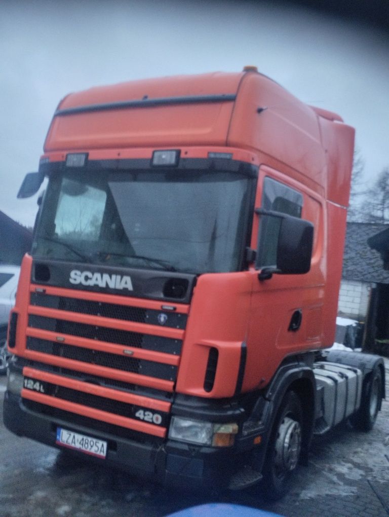 Scania 124 420km z hydraulika