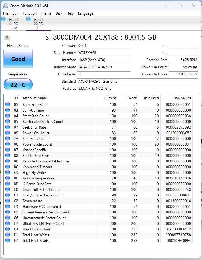 Жорсткий диск зовнішній HDD Seagate Expansion Desktop 8TB 3.5"