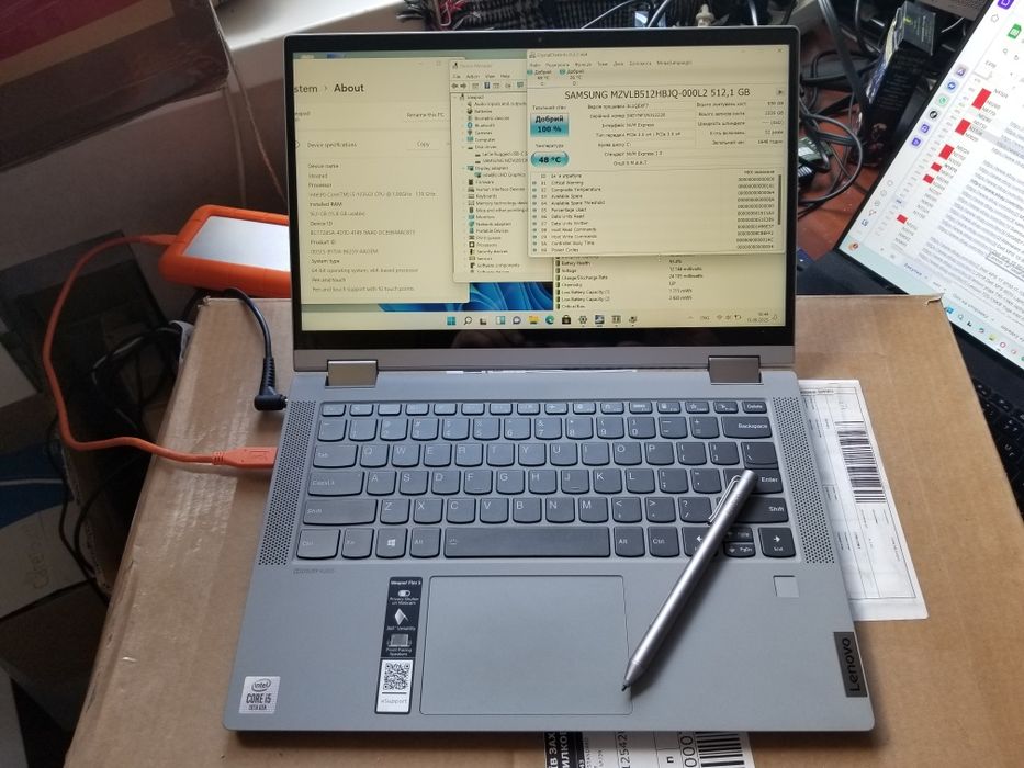 Трансформер Lenovo IdeaPad Flex5.  i5 10th, 16Gb, 512Gb FullHD IPS