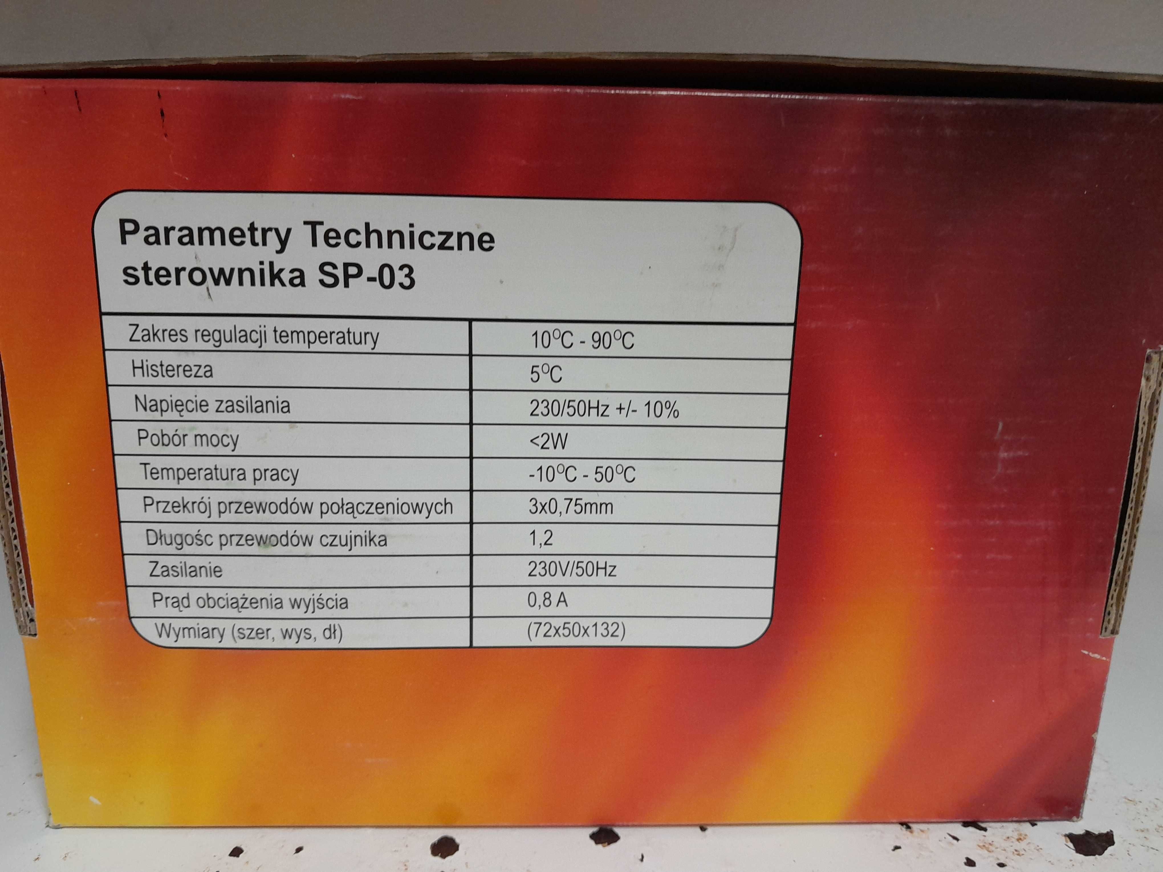 Sterownik pompy - termoregulator typu SP-03