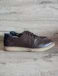 Мужские кроссовки мокасины б/у Skechers Lanson- Vernes 45 р 29 см кожа