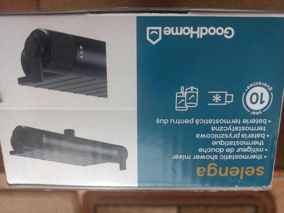 Bateria prysznicowa czarna nowa