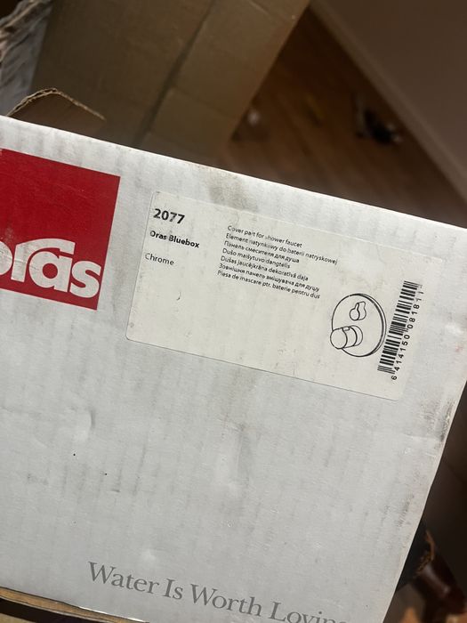 Bateria Prysznicowa Oras bluebox 2077 Chrom