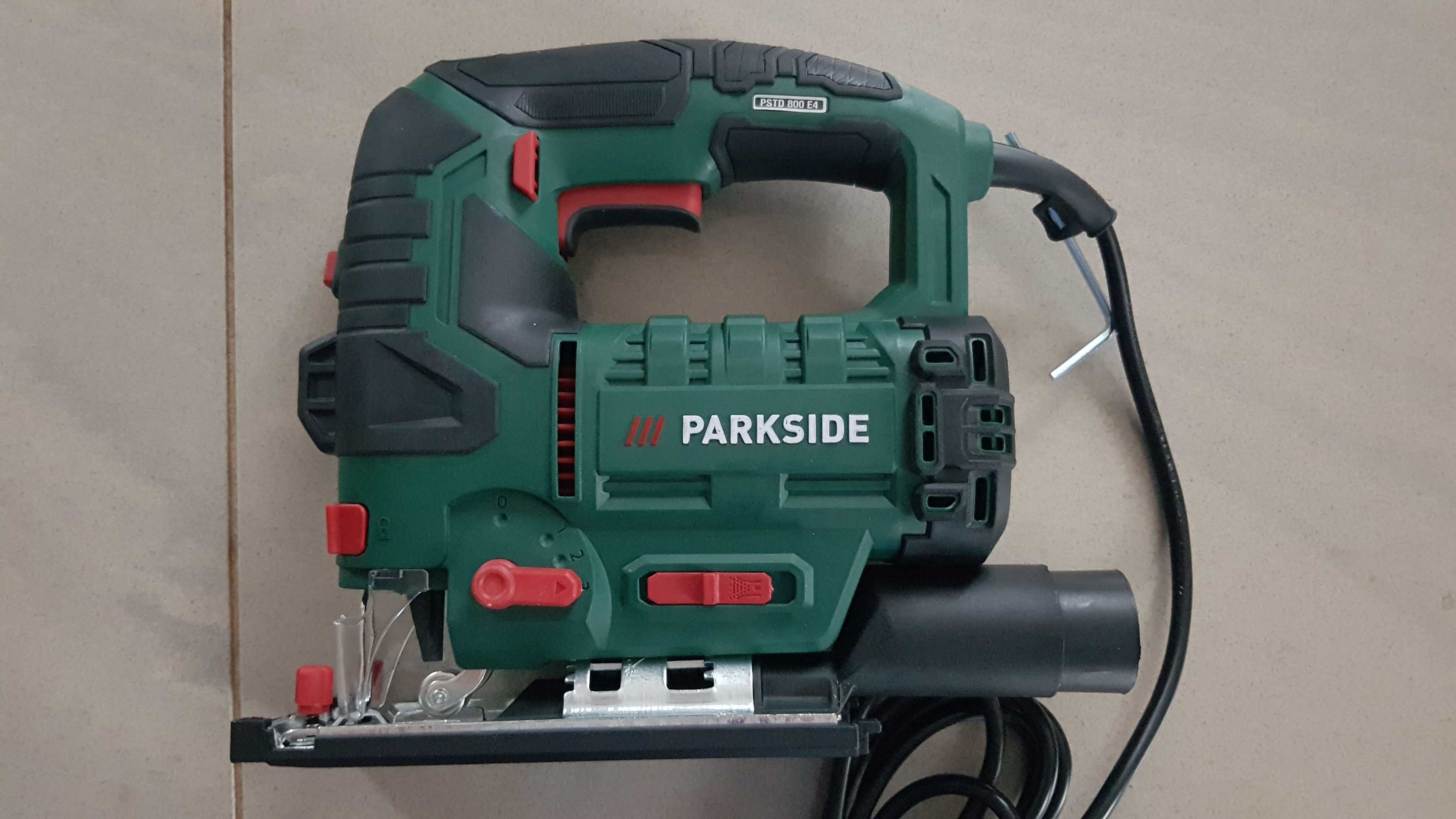 Wyrzynarka Parkside nie użyta  laser regulacja kąta cięcia